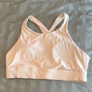 Fabletics Cream Crop Top